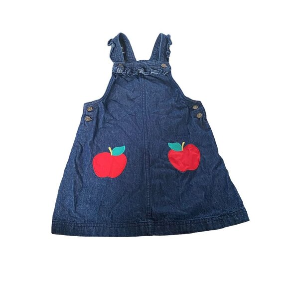 Cynthia Rowley Denim Apple Jumper Size 8 - Picture 1 of 5